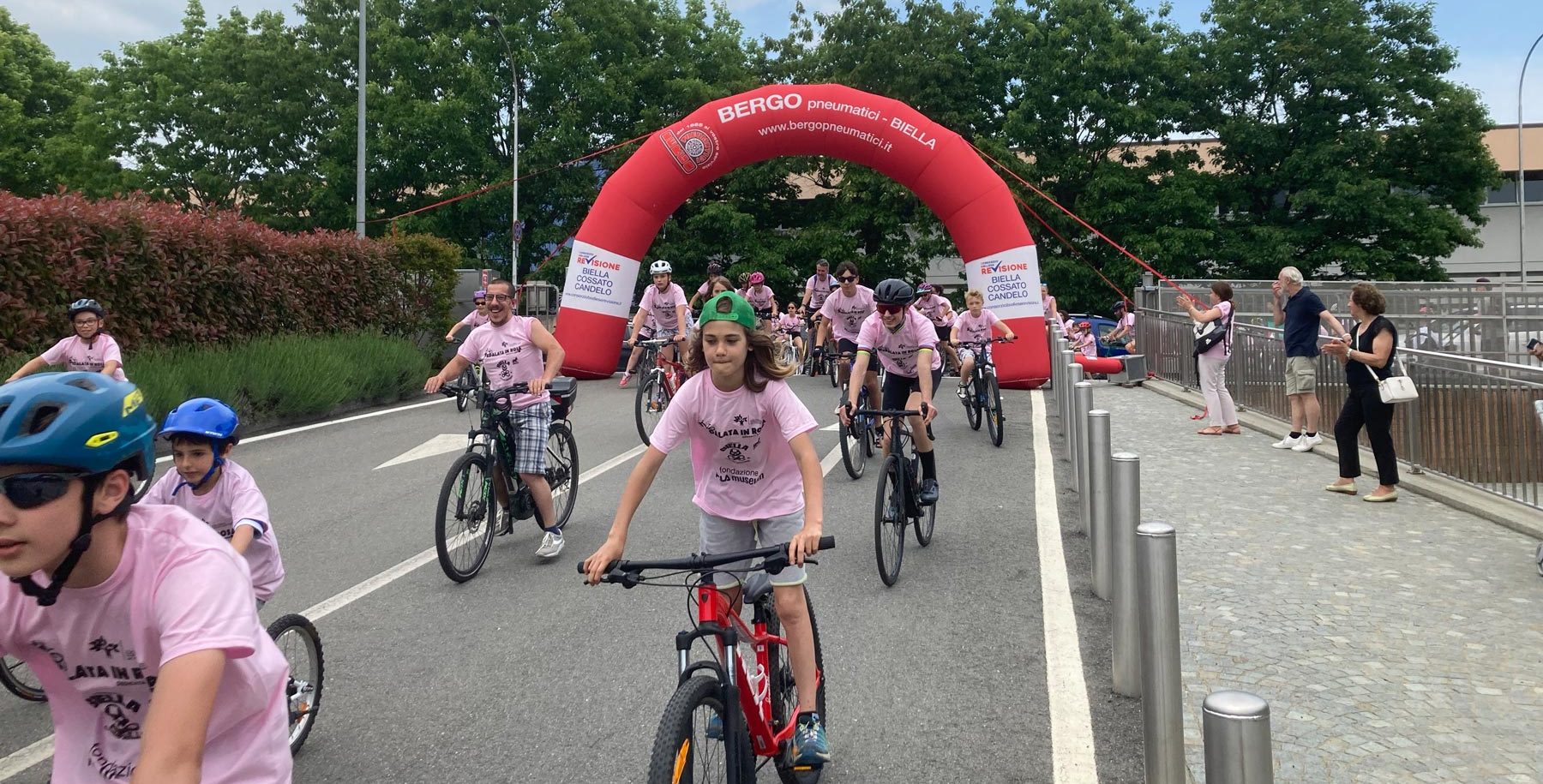 Cycling in Pink