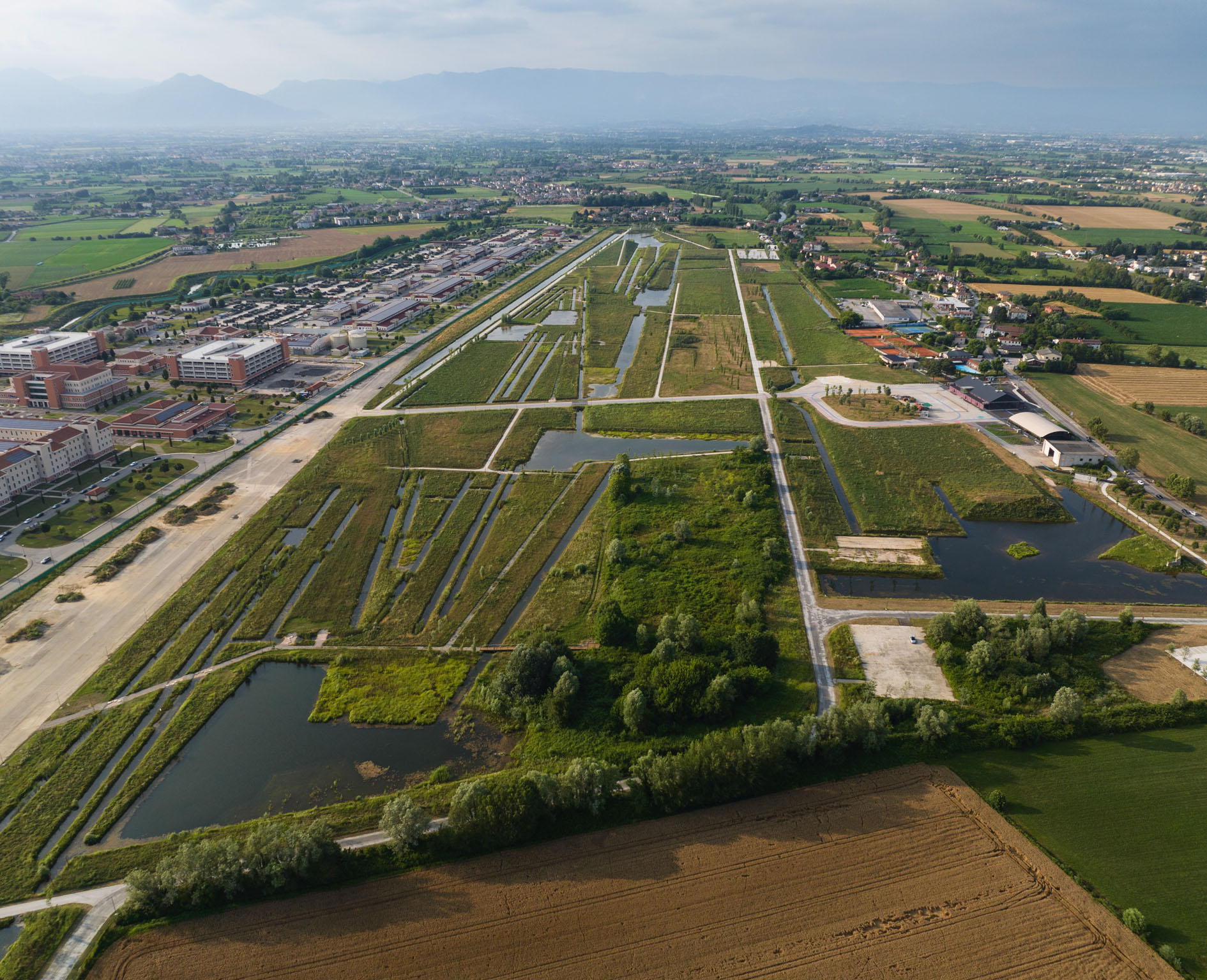 A spasso per il parco della pace